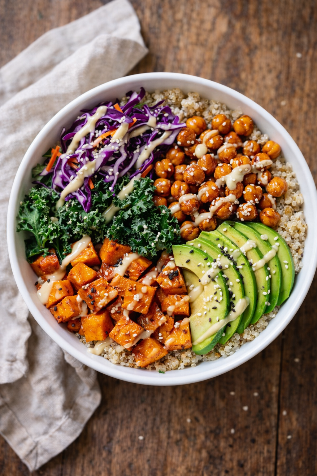 Roasted Vegetable Buddha Bowl