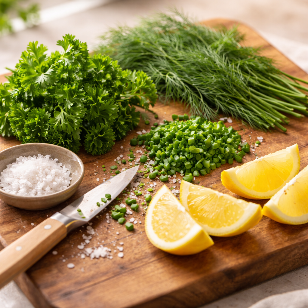 Fresh vegetables ready for roasting