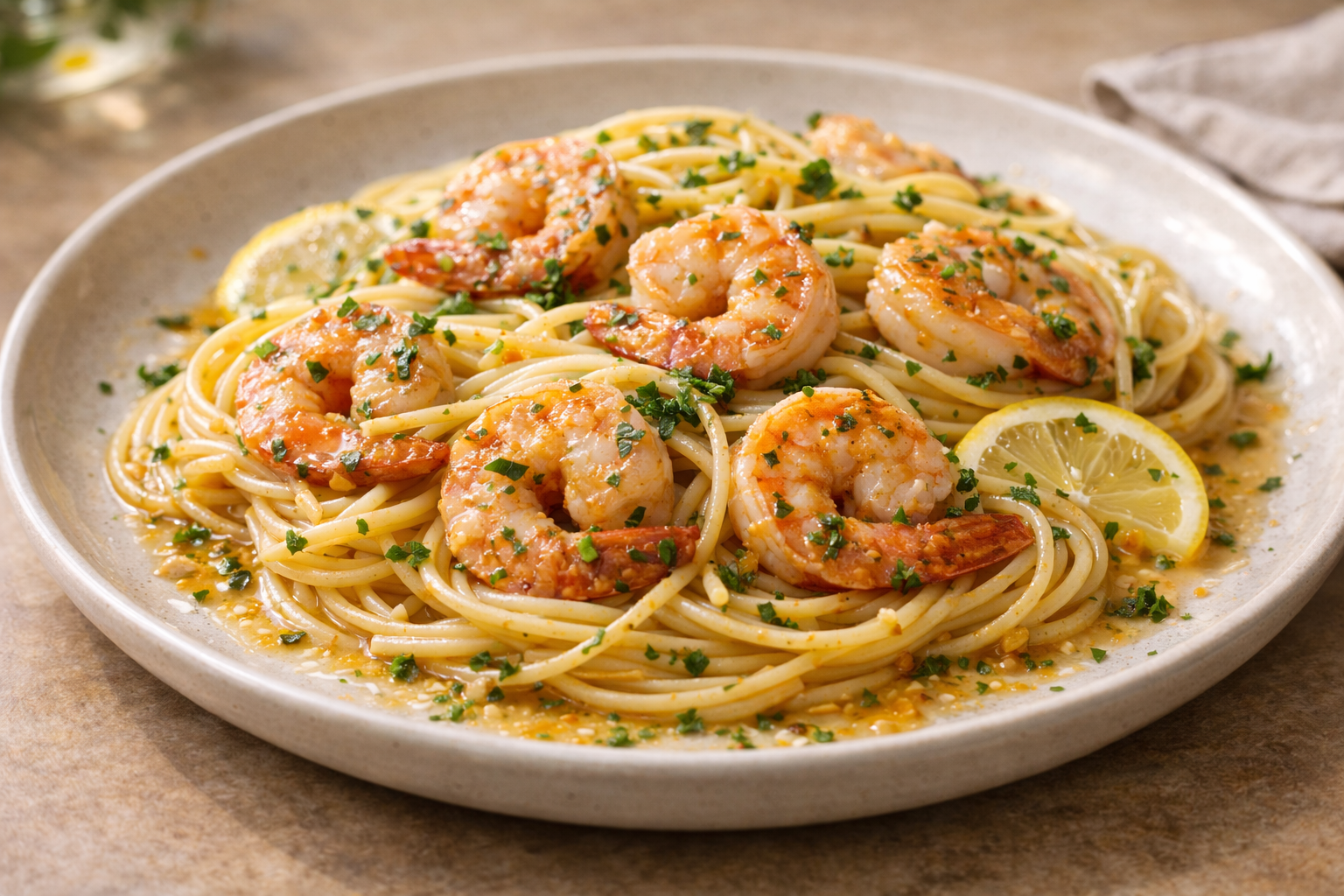 Creamy Tuscan Garlic Shrimp